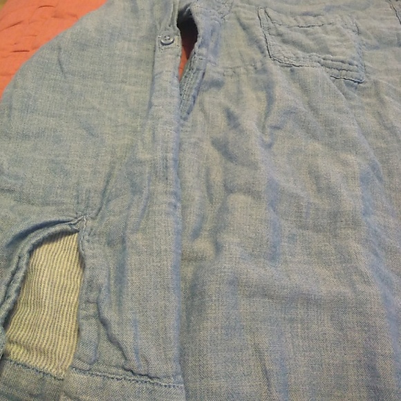 Blue button down - Picture 3 of 4